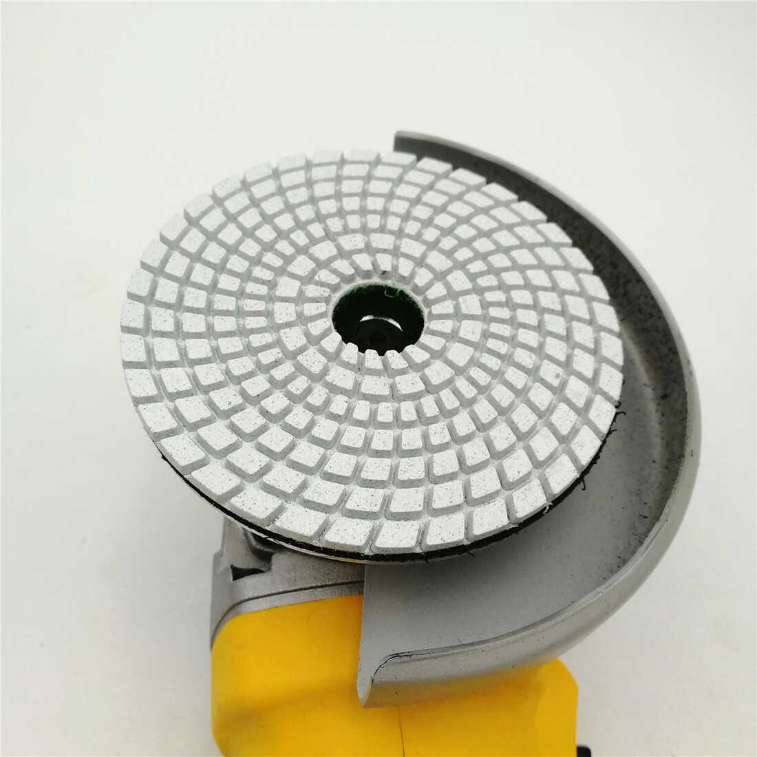 7pcs 100mm Wet Diamond Polishing Pads 4″ White Sanding Discs for Granite Marble