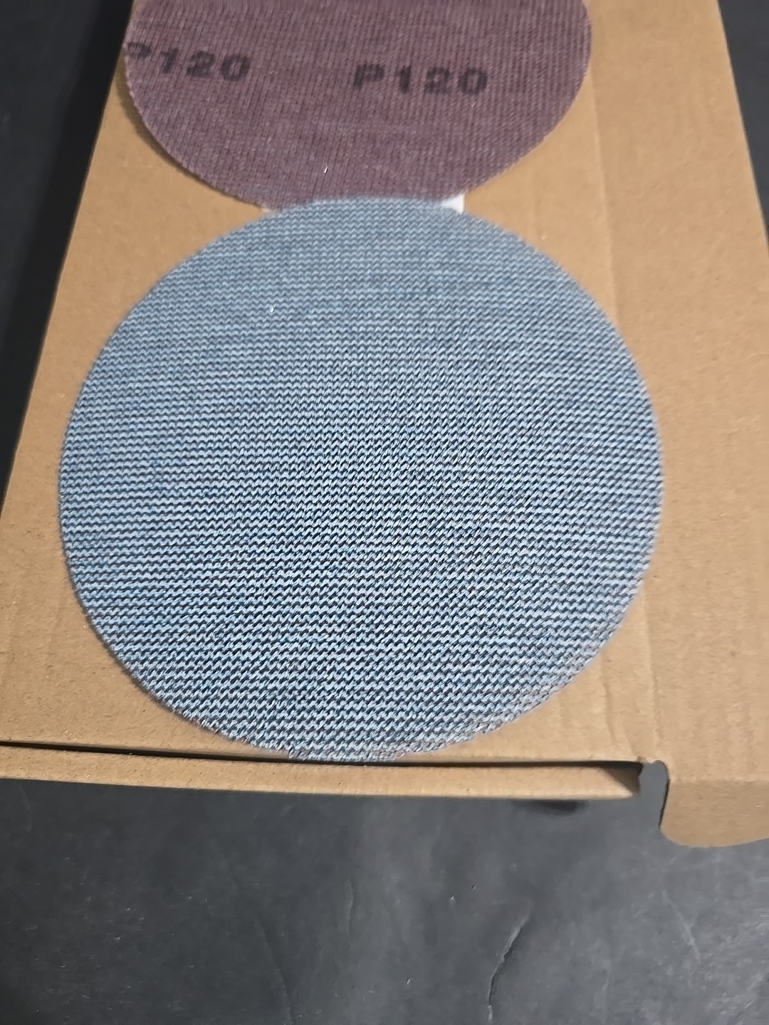 150PCS 5″ Mix Grip Ceramic Mesh Abrasive Dust Free Sanding Discs P60-240