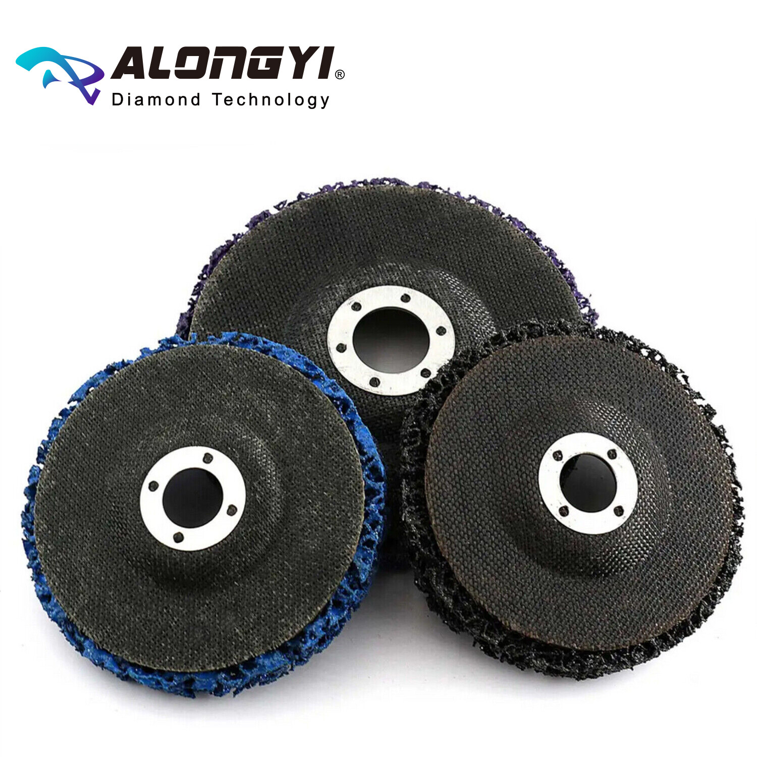 3pcs NylonTape Disc P Tape Disc Paint, Abrasive Wheel for Rust Proof 115/125mm