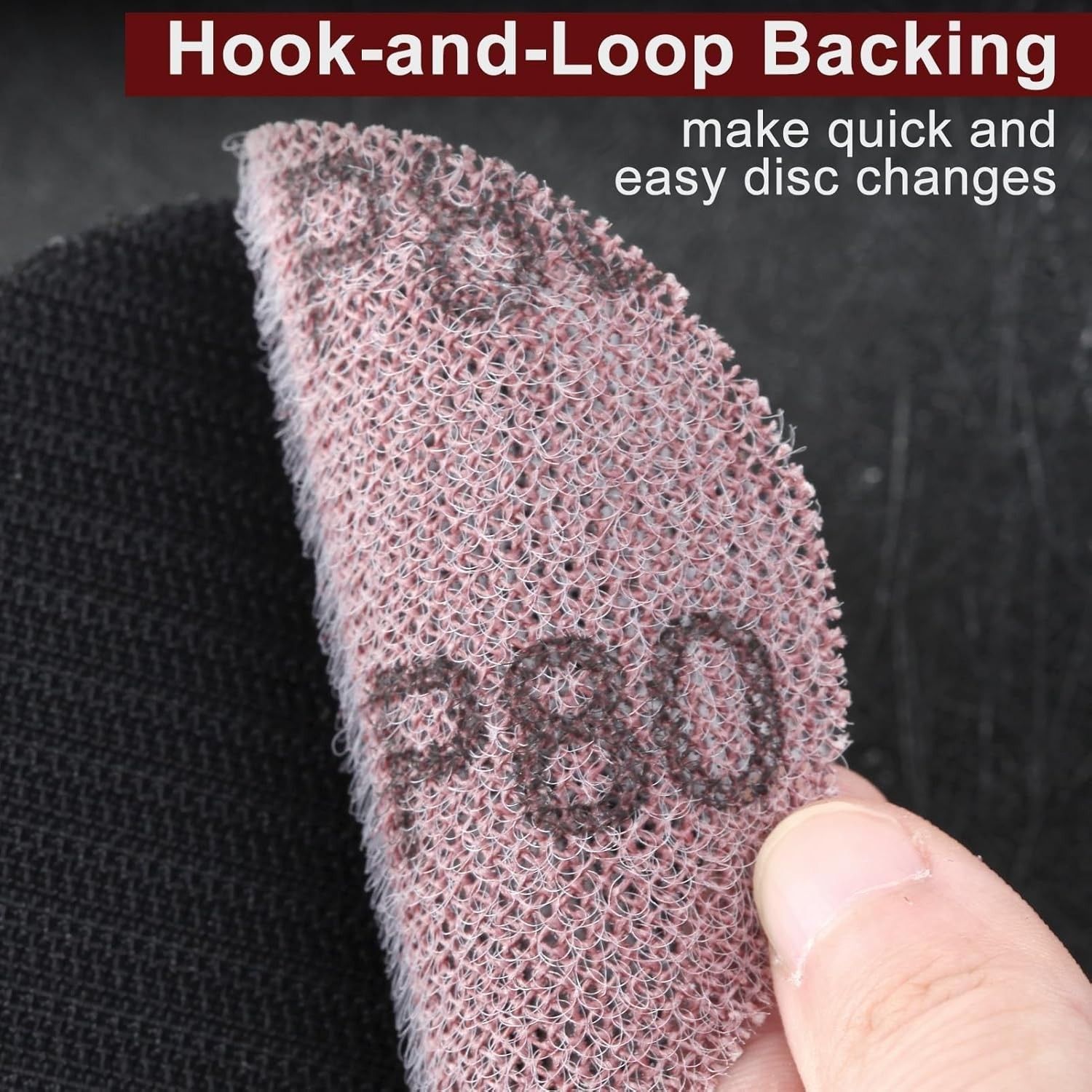 3-Inch 80 Grit Mesh Abrasive Dust Free Sanding Discs, Virtually Dust-Free, Bo…