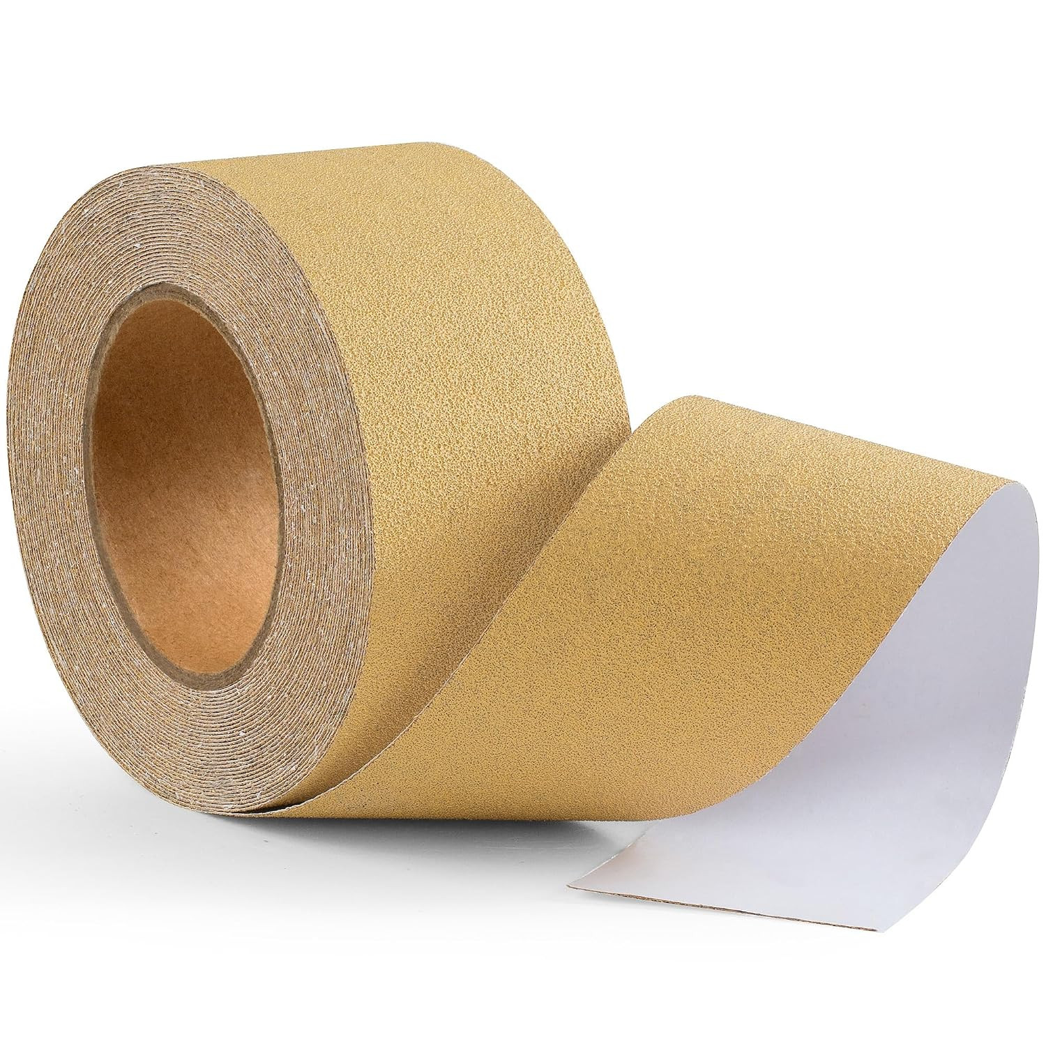 80 Grit Sandpaper Roll 20 Yard Long Continuous Roll,2-3/4” Wide Adhesive Backed