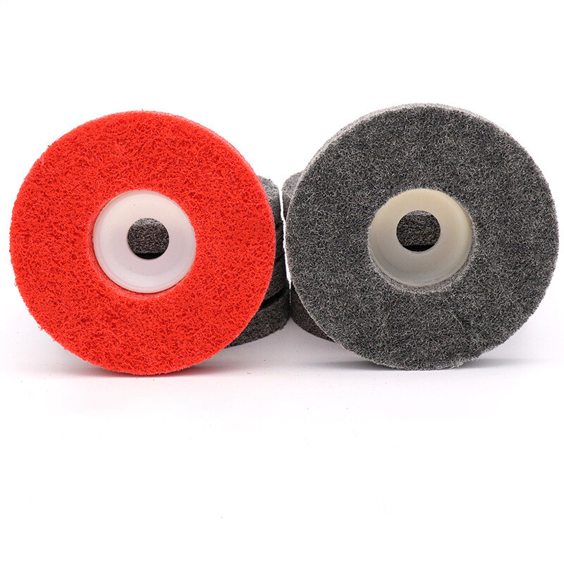 100mm 4″ Nylon Fiber Wheel Abrasive Polishing Buffing Disc Pad Angle Grinder