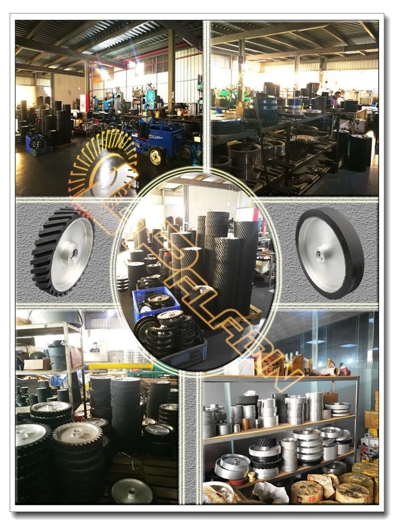 8″ 200x50mm Centrifugal Rubber Expansion Wheel Grinder Polisher Zirconia Sand