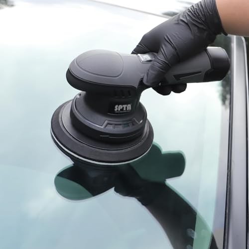 5 Pcs 6″(150mm) Car Glass Polishing Discs – Microfiber Buffing Pad