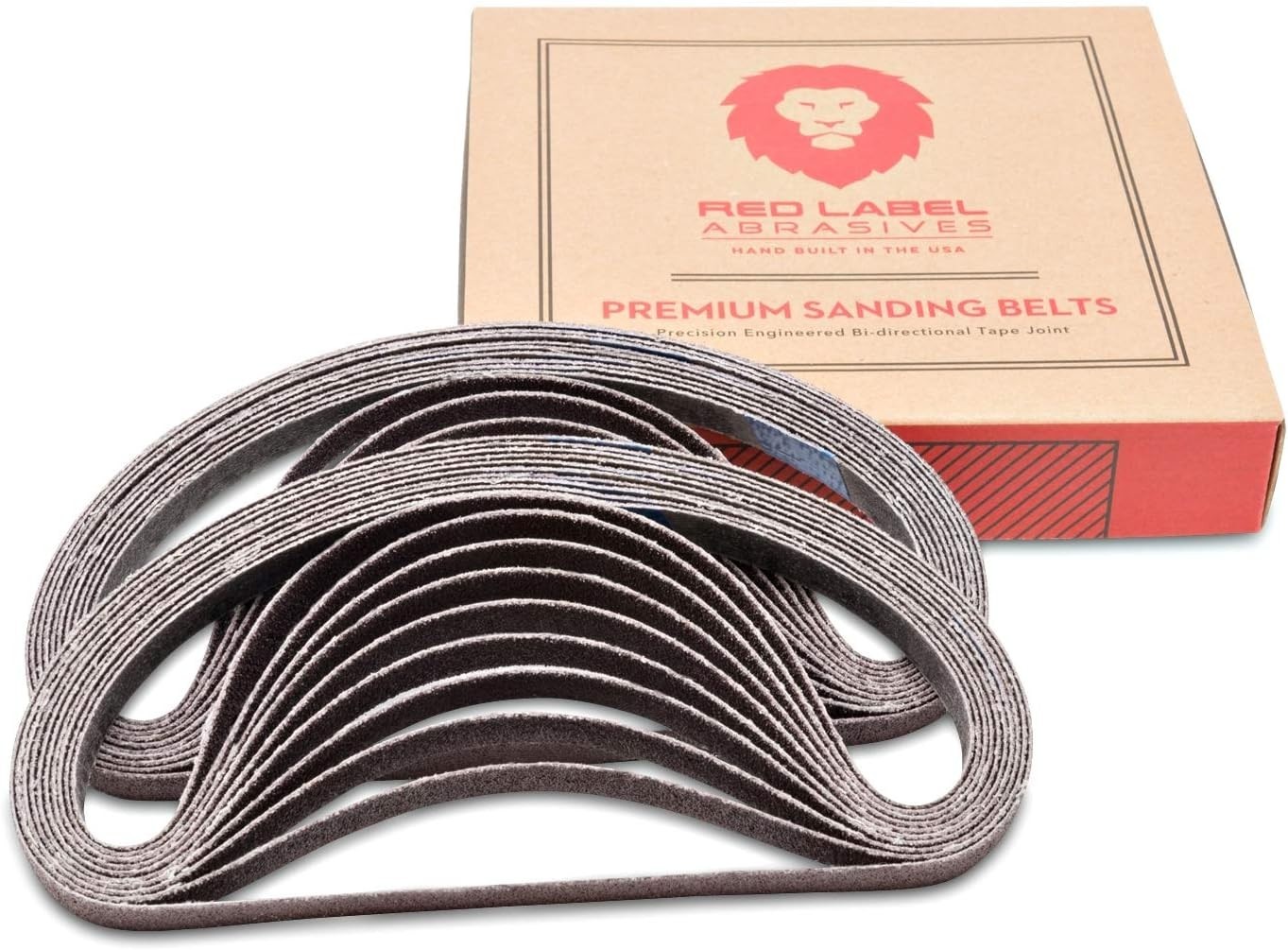 Versatile 1/2 X 12 Inch Sanding Belts – 20 Pack for Metal Grinding Applications