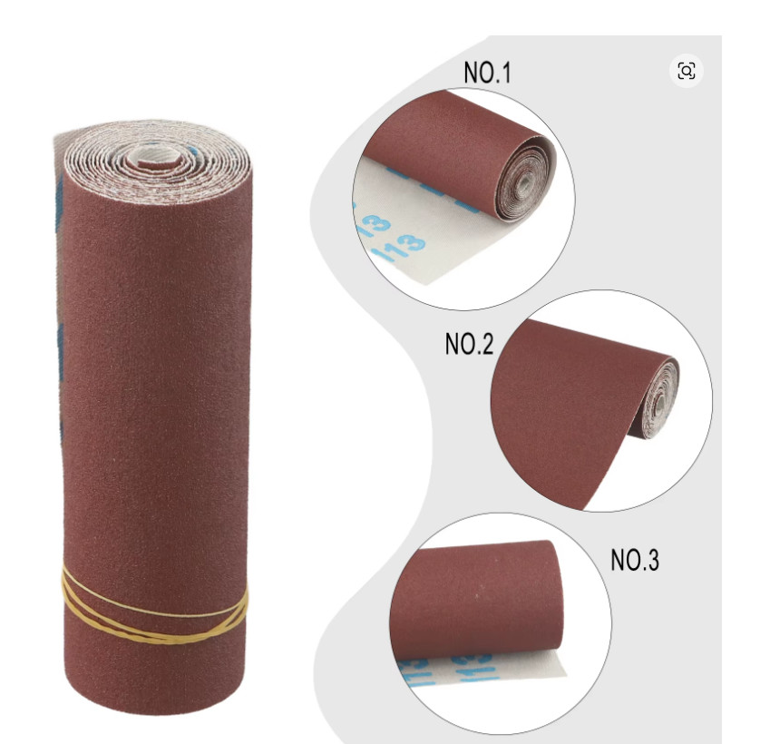 Emery Cloth Sandpaper Roll 1pc Wooden Water Polishing Sandpaper – NEW