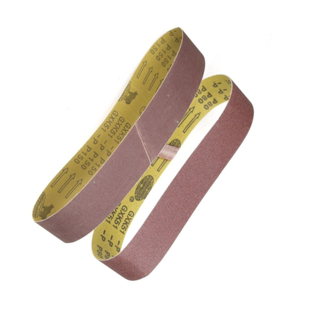 10 Pieces 686 * 50mm Abrasive Sanding Belts 2in * 27in P40-P1500 Coarse to Fine
