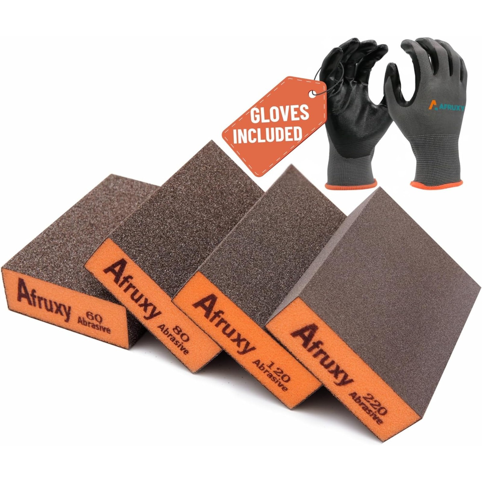 Sanding Sponges 4 Pack Coarse Medium Fine Grit Sand Blocks Wet Dry Woodwall