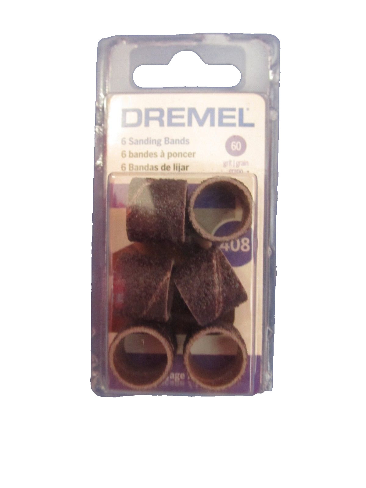 NEW Dremel 408 Sanding Drum 60 grit 1/2″ Rotary Tool Band Sleeve