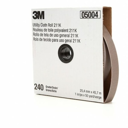 3M 05004 Abrasive Utility Roll Grit 240 NEW