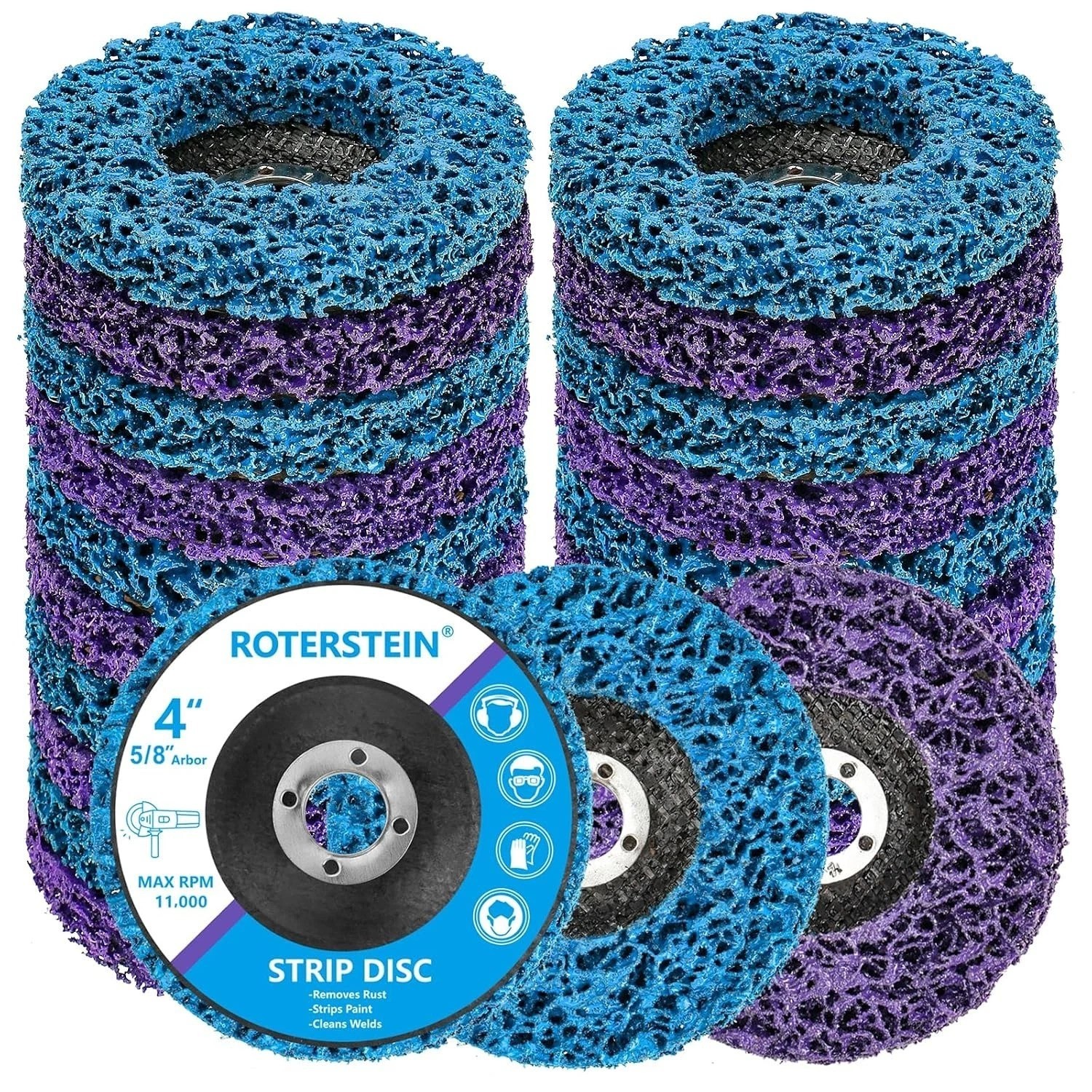 4″ Stripping Wheel 20pc – Fast Rust Paint Removal for Grinder