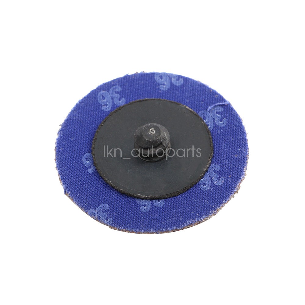 50PC 2 inch 36 Grit Aluminum Oxide Roll Lock Die Grinder Sanding Grinding Disc