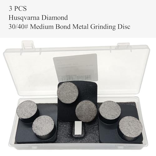 Redi-Lock Concrete Floor Preparation Disc, Diamond Metal 30/40 Grit Medium Bond