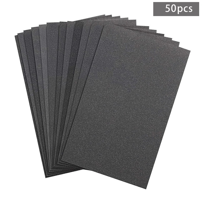 10/20/50 Pcs Sandpaper Set 60-5000 Grit Sand Paper Wet/Dry Sanding Paper Abrasiv