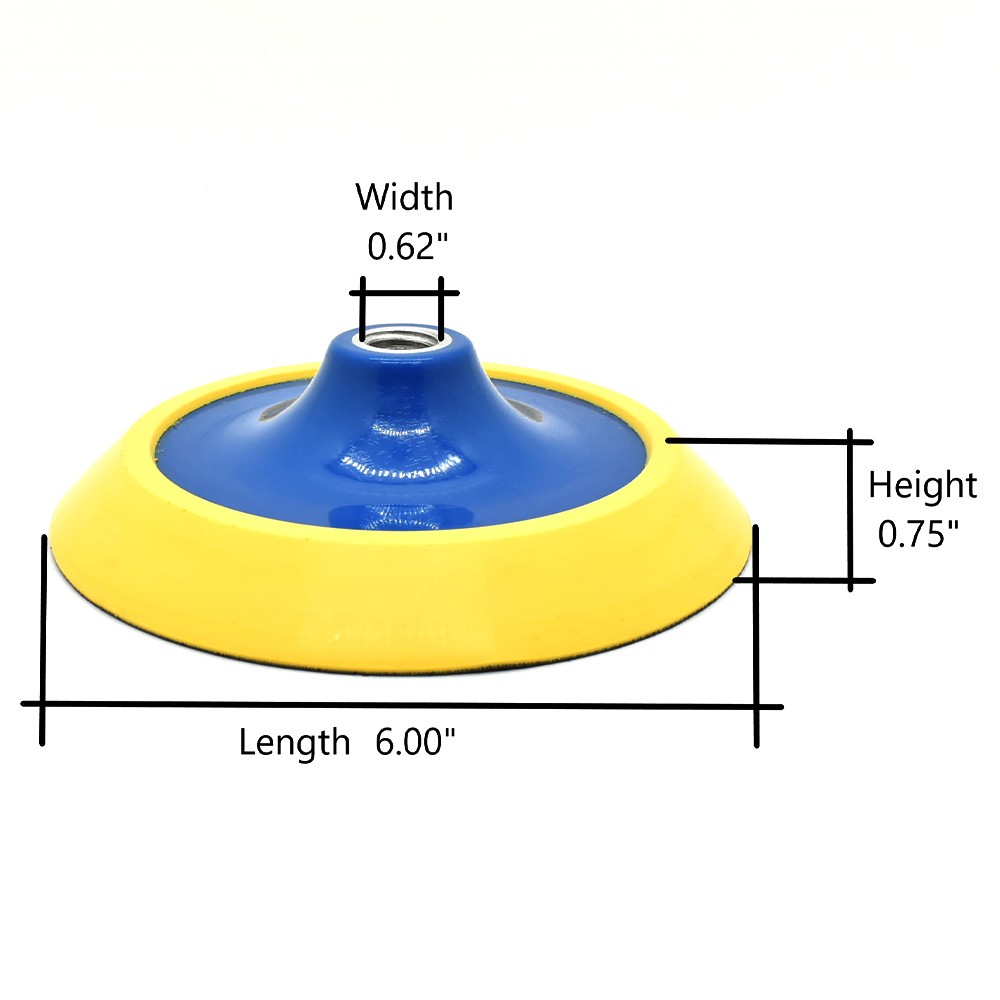 Replacement 6 Inch PSA 5/8 x 11 Thread Sanding Pad