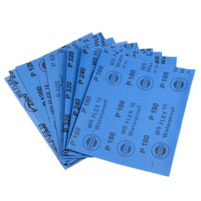 SANDPAPER SHEETS WET/DRY SILICONE CARBIDE WATERPROOF EMERY 9×11 GRIT SANDING
