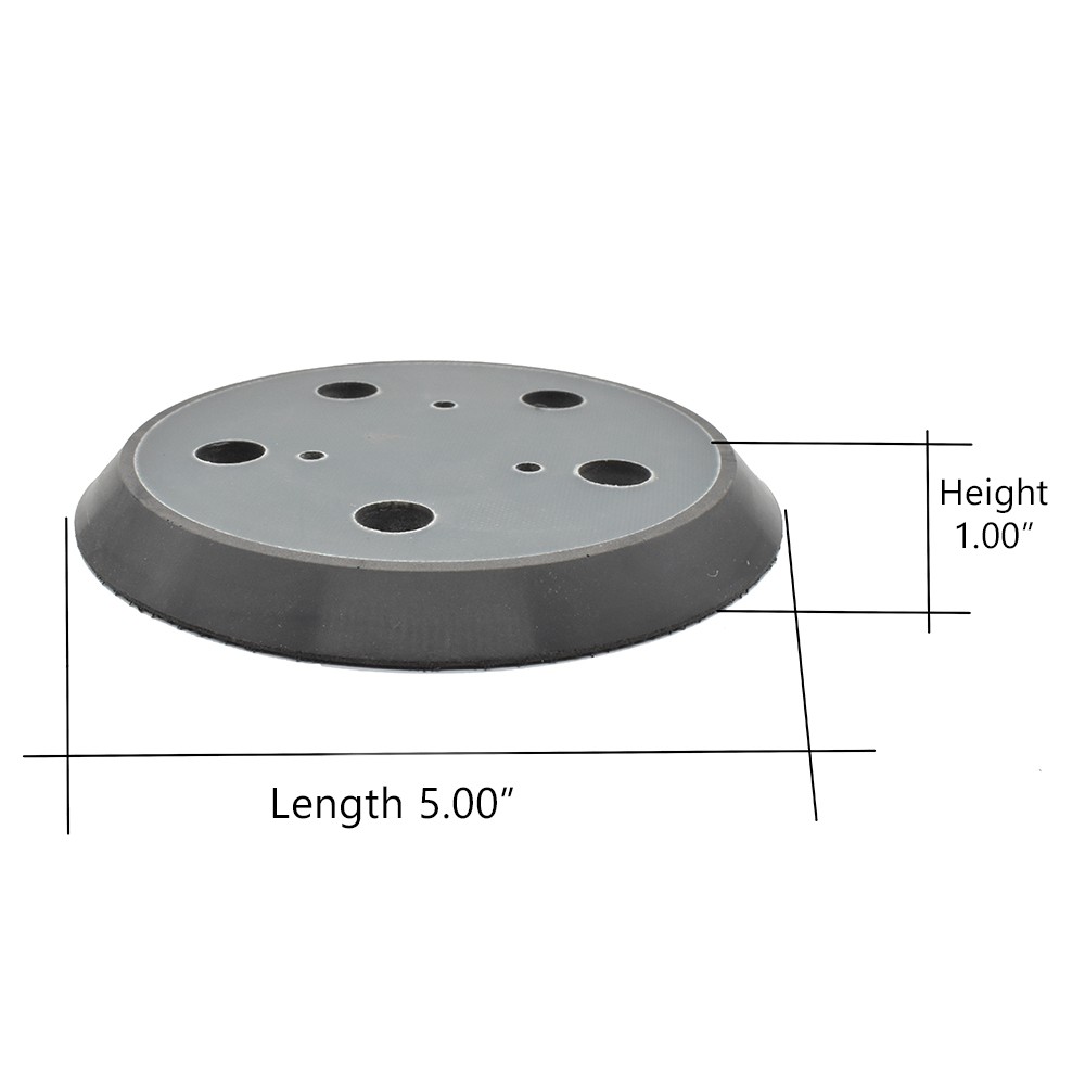Random Orbit Sander Pad Hook and Loop 5″ Makita 743081-8 Hitachi 324-209 – RSP27