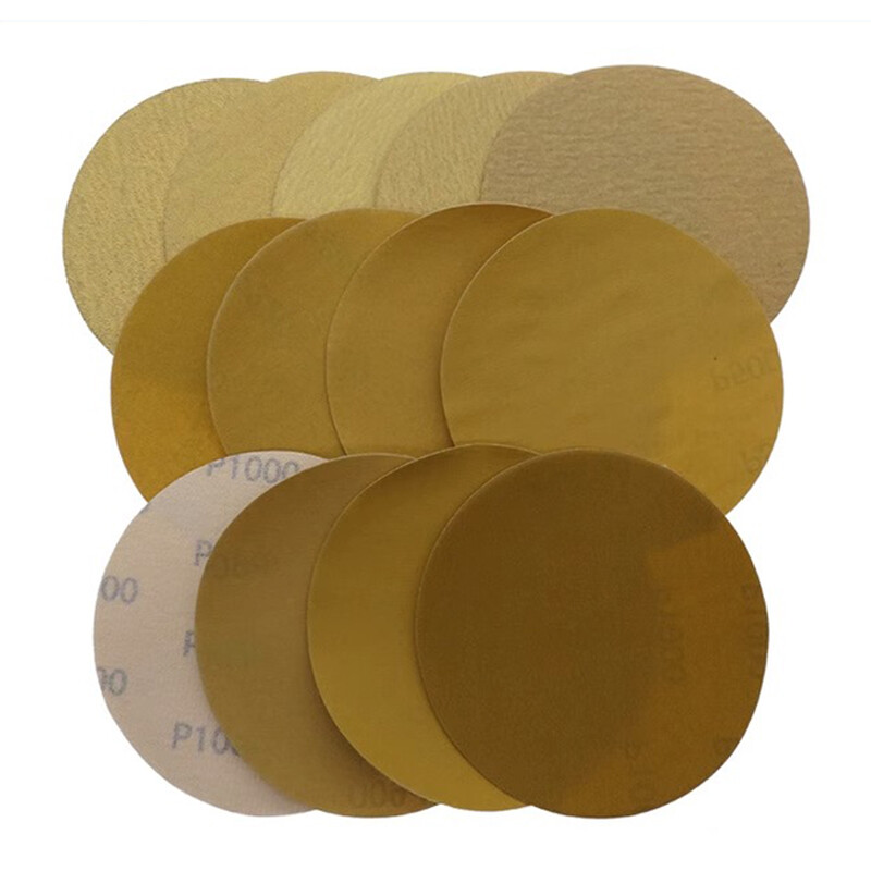 5” 125mm Hook and Loop Sanding Disc Sand Paper Sander Pads No Hole 40-1000 Grit