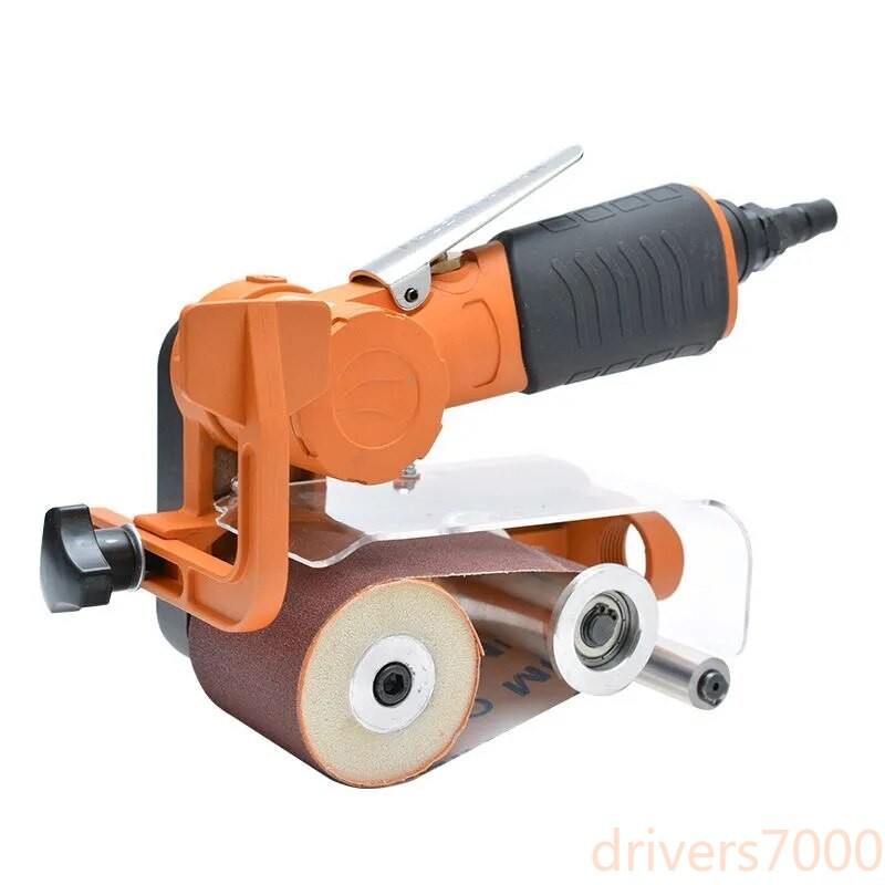 Pneumatic Belt Sanding Machine 60*260Mm Ring Belt Sanding Machine Polishing Wire