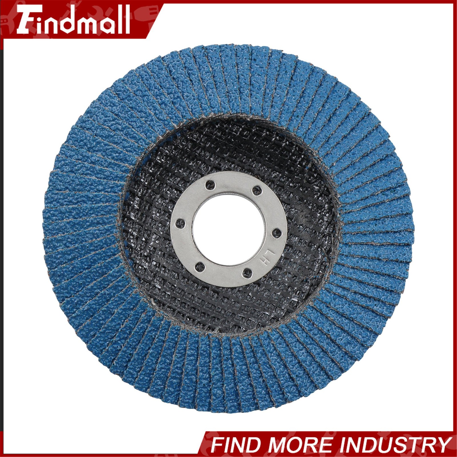 Findmall 20 Pack Flap Discs 4-1/2″ x 7/8″ 40/60/80/120 Grit Grinding Wheels T29