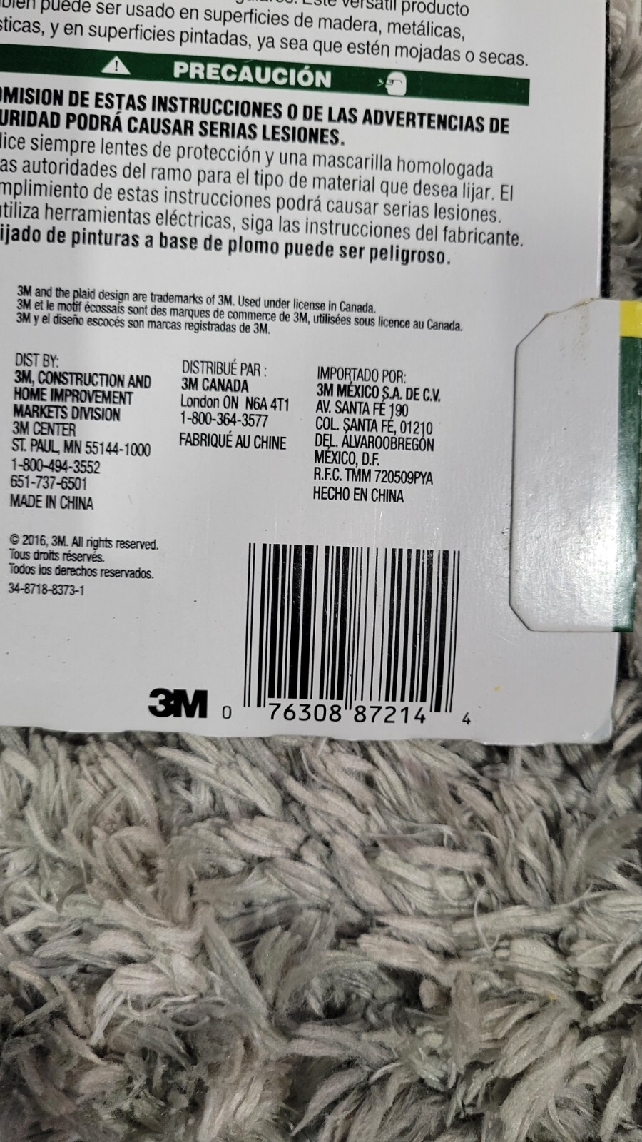 3M Coarse 100-Grit Screen Sandpaper 4.1875-in x 11.25-in L (4 PK) LOT OF 5