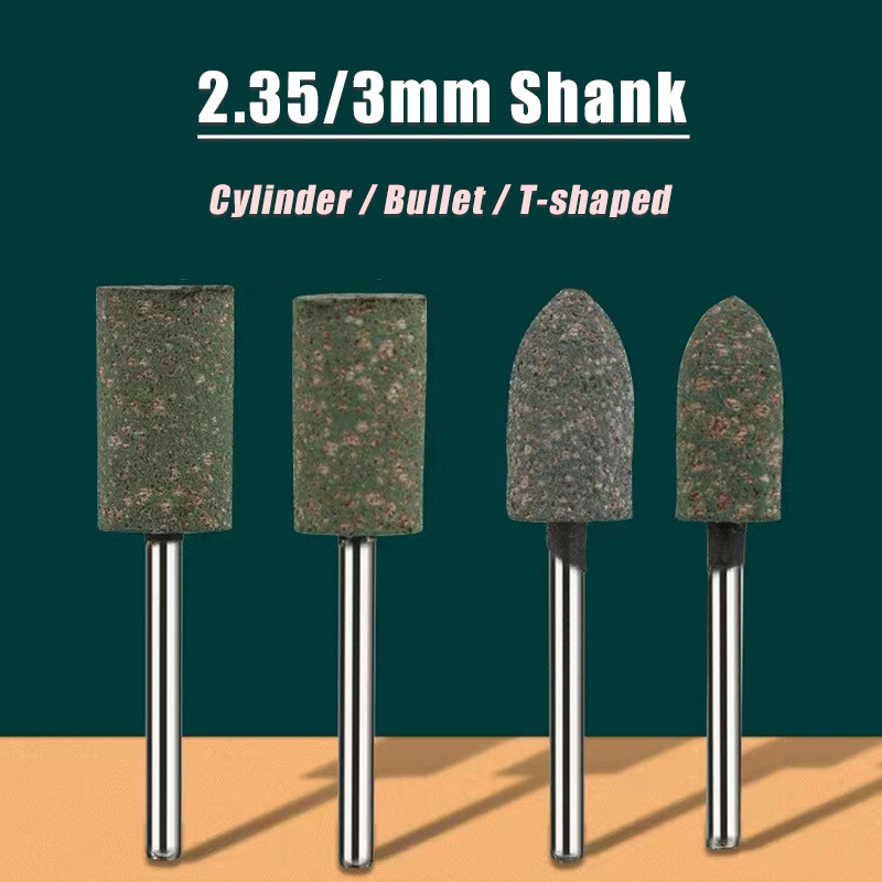 Sesame Grinding Head Jade Polishing Grinder For Rotary Tools 2.35/3mm Shank