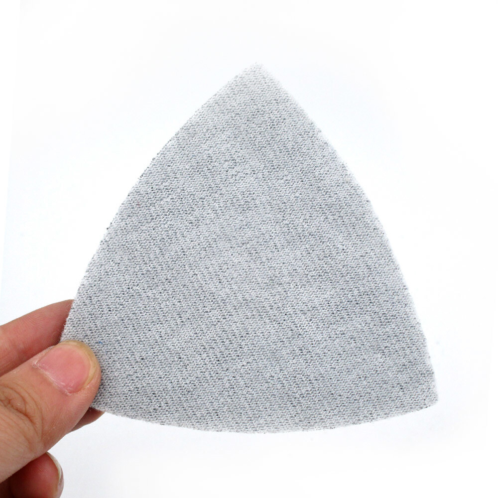 Triangle Scouring Pads 90x90x90mm Hook and Loop Cleaning Scrubber Grit 240-800