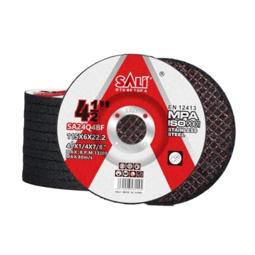 Pack 4-1/2 Inch Grinding Wheels for Angle Grinder, Aluminum Oxide Grinding 10