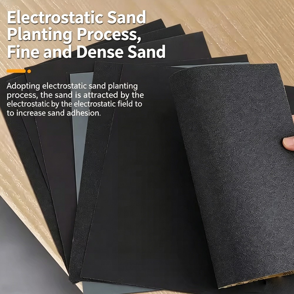 9×11 Wet Dry Sandpaper Sheets Silicon Carbide 80-1000 Grit Waterproof Automotive