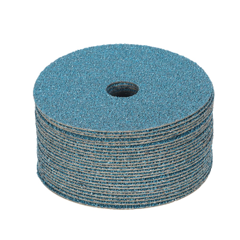 25Pcs 24 Grit / 36 Grit Zirconia Resin Fiber Disc Grinding And Sanding Discs New