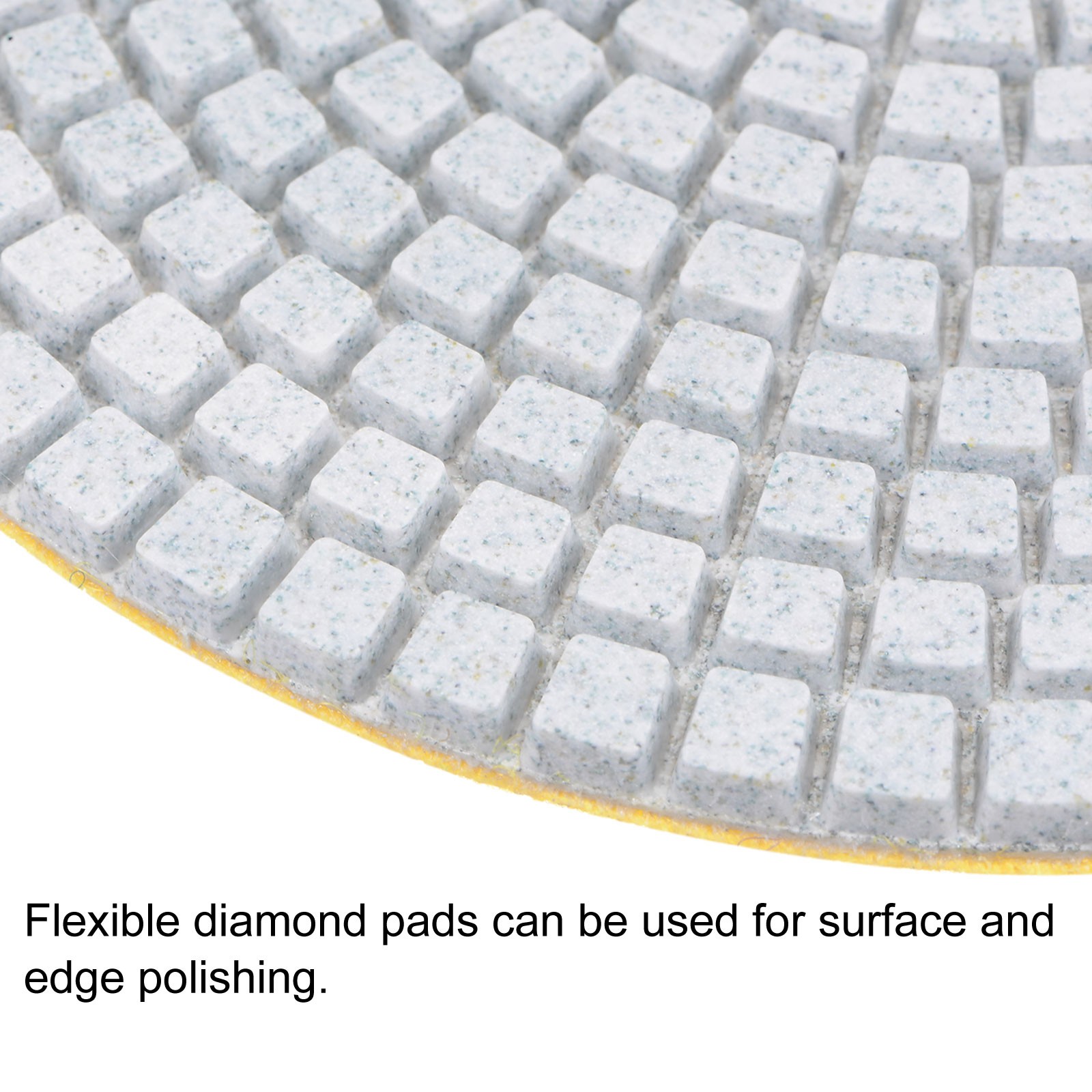 Diamond Polishing Pad 5-Inch 100 Grits Wet/Dry Grinding for Floor 2pcs