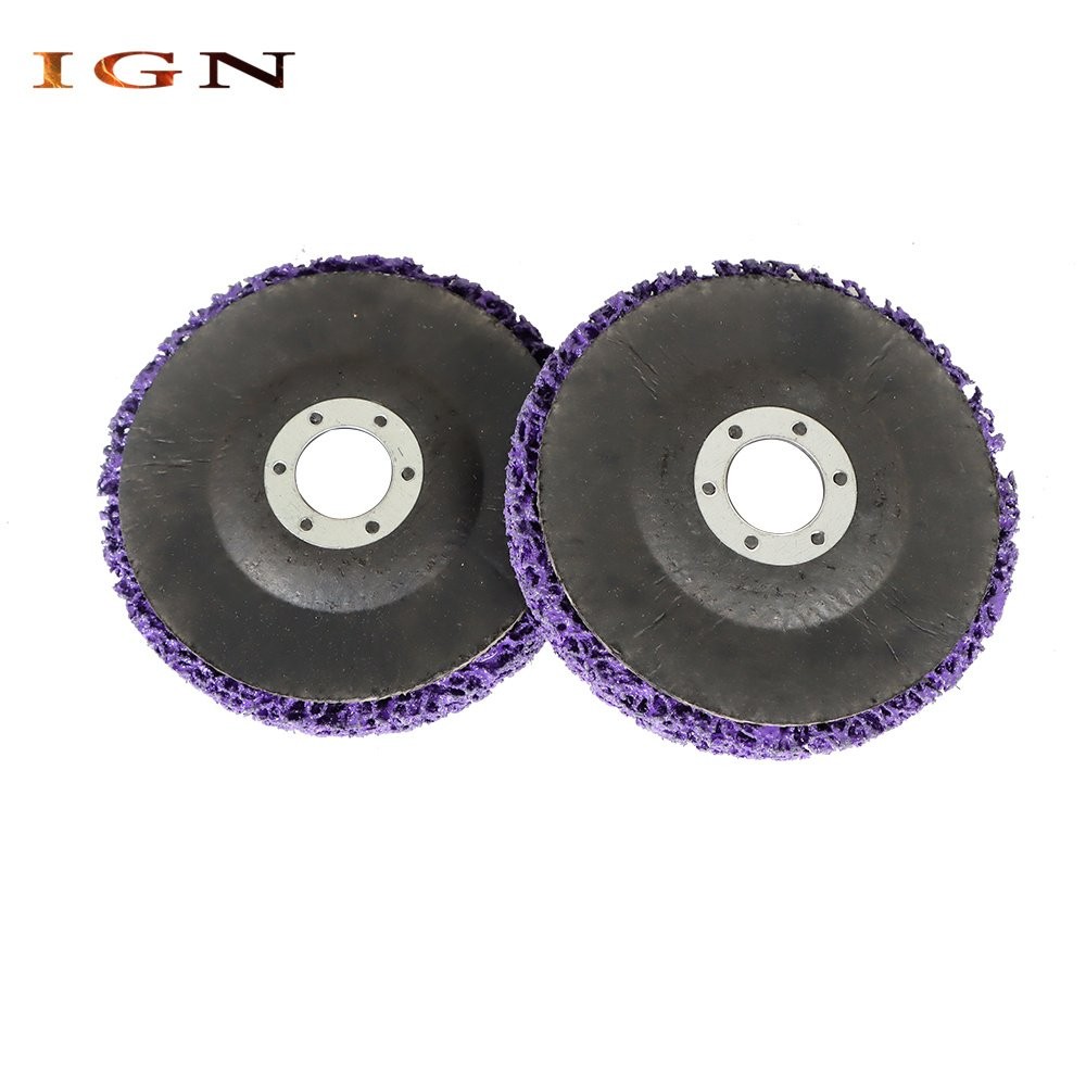 10PCS 4-1/2″x7/8″ Strip Discs Stripping Wheel For Rust Stripping Wheel Oxidation