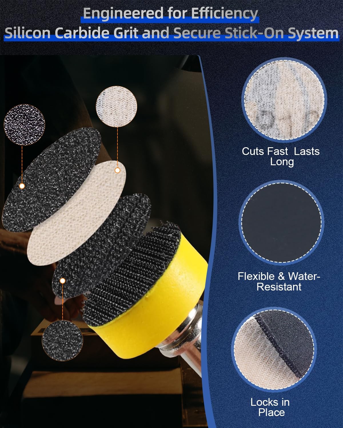 482 PCS 1 Inch Sanding Discs and Drums for Dremel, Wet Dry Sanding Paper Poli…