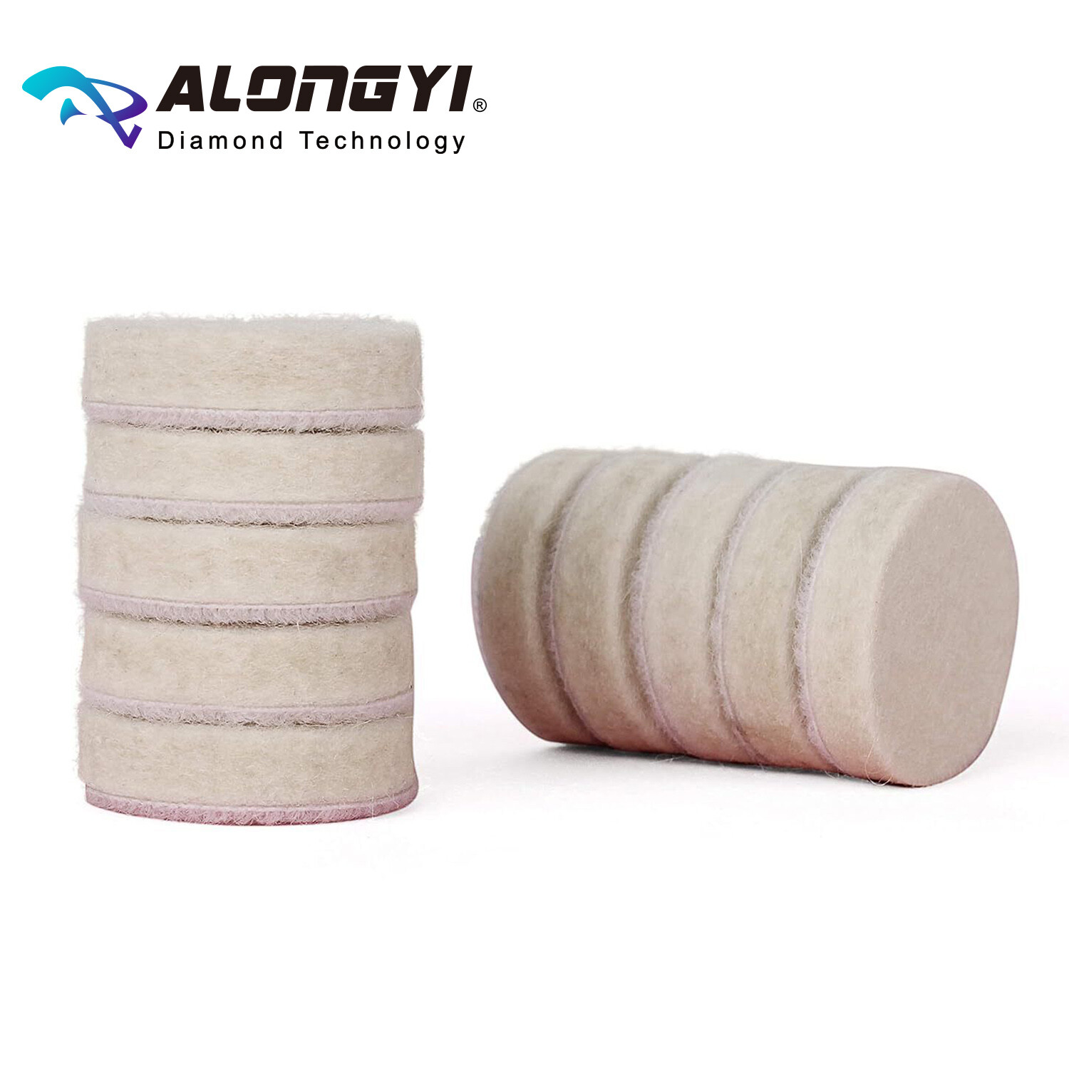 Wool Felt Polishing Pads Buffing Wheel for Car Glass Plastic Metal Stone