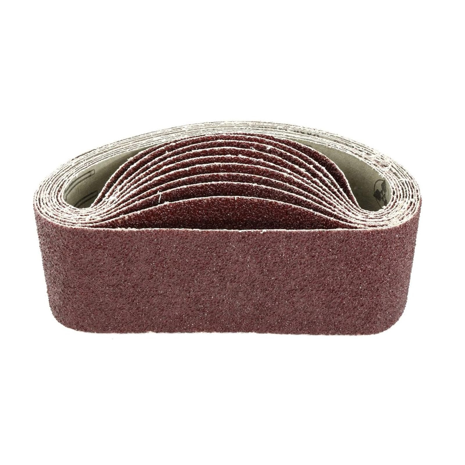 10 Pack 3 x 21 inch Sanding Belts 36 Grit Sanding Paper Aluminum Oxide Abrasi…
