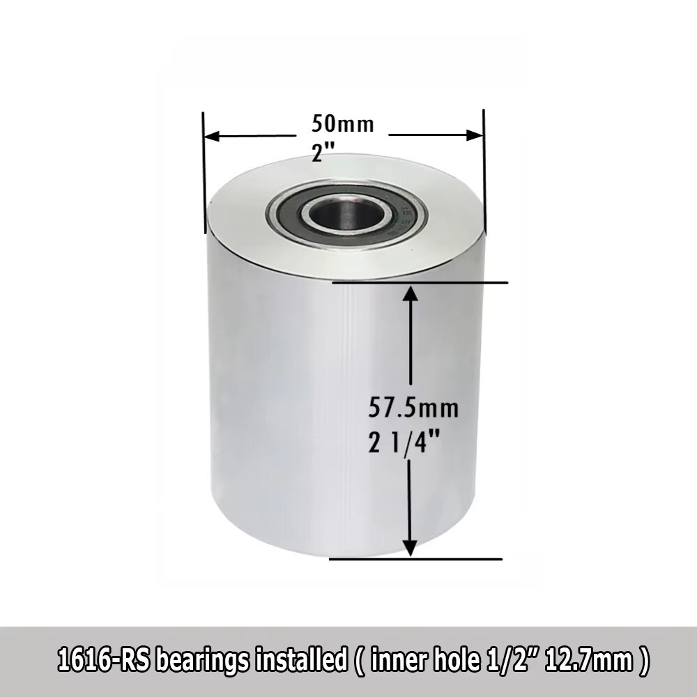 1 Pcs Belt Grinder Knife Grinder Wheel Fully Aluminum Contact Active 50/75/100mm