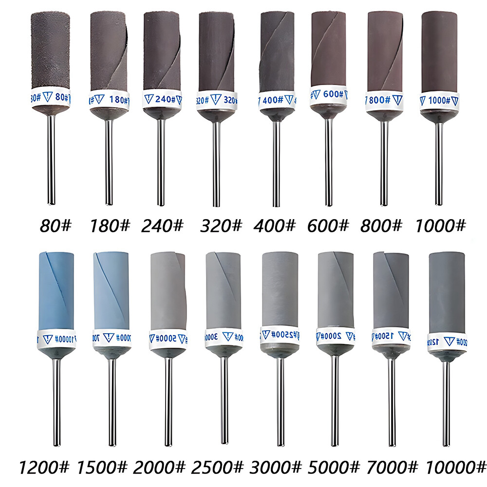 180-10000 Grit Wet Dry Sandpaper Sanding Bar Rod Abrasive For Dremel Rotary Tool