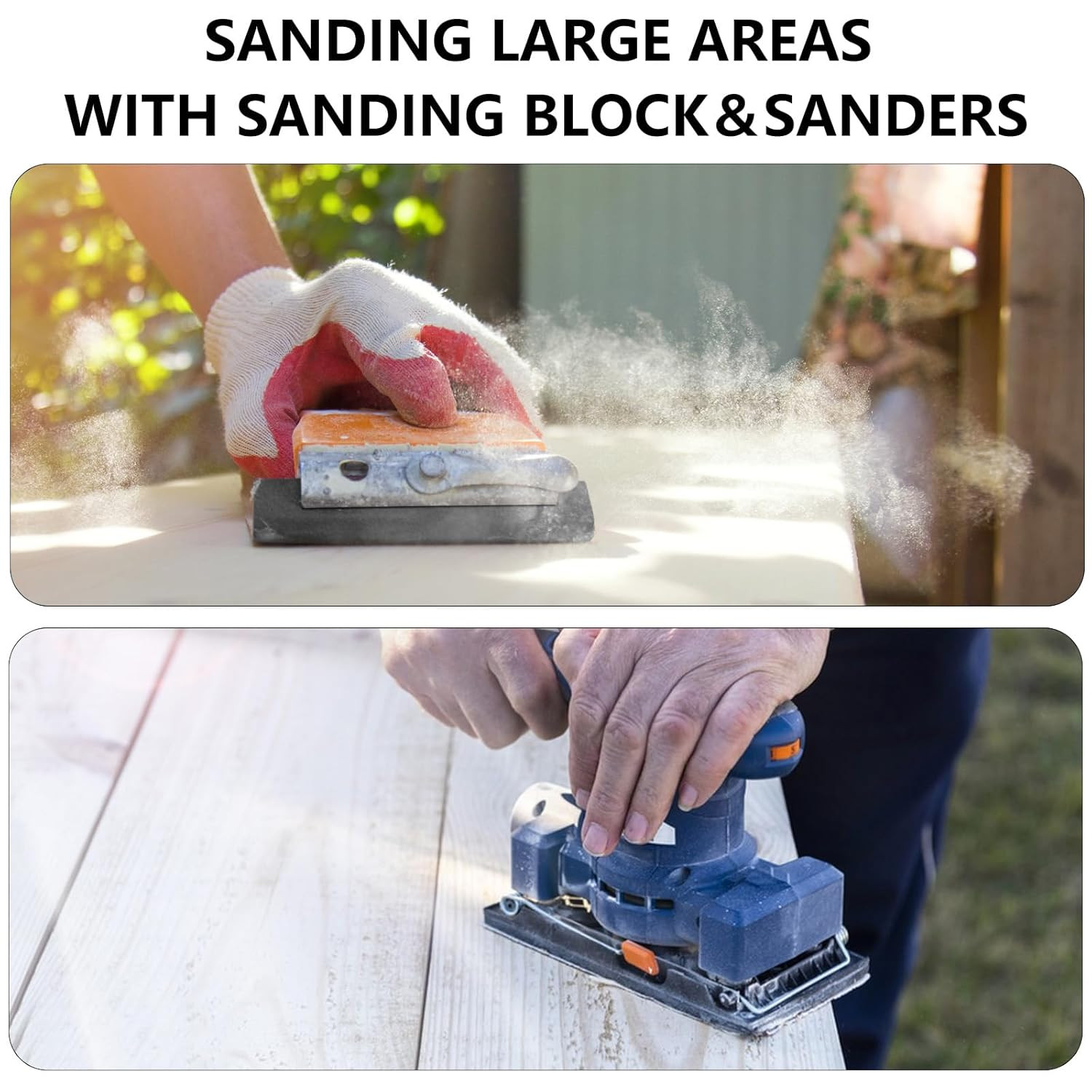Sandpaper Assortment 120/220/400/600/800/1000/2000 Grit, 21 Sheets, 9 x 3.6 I…