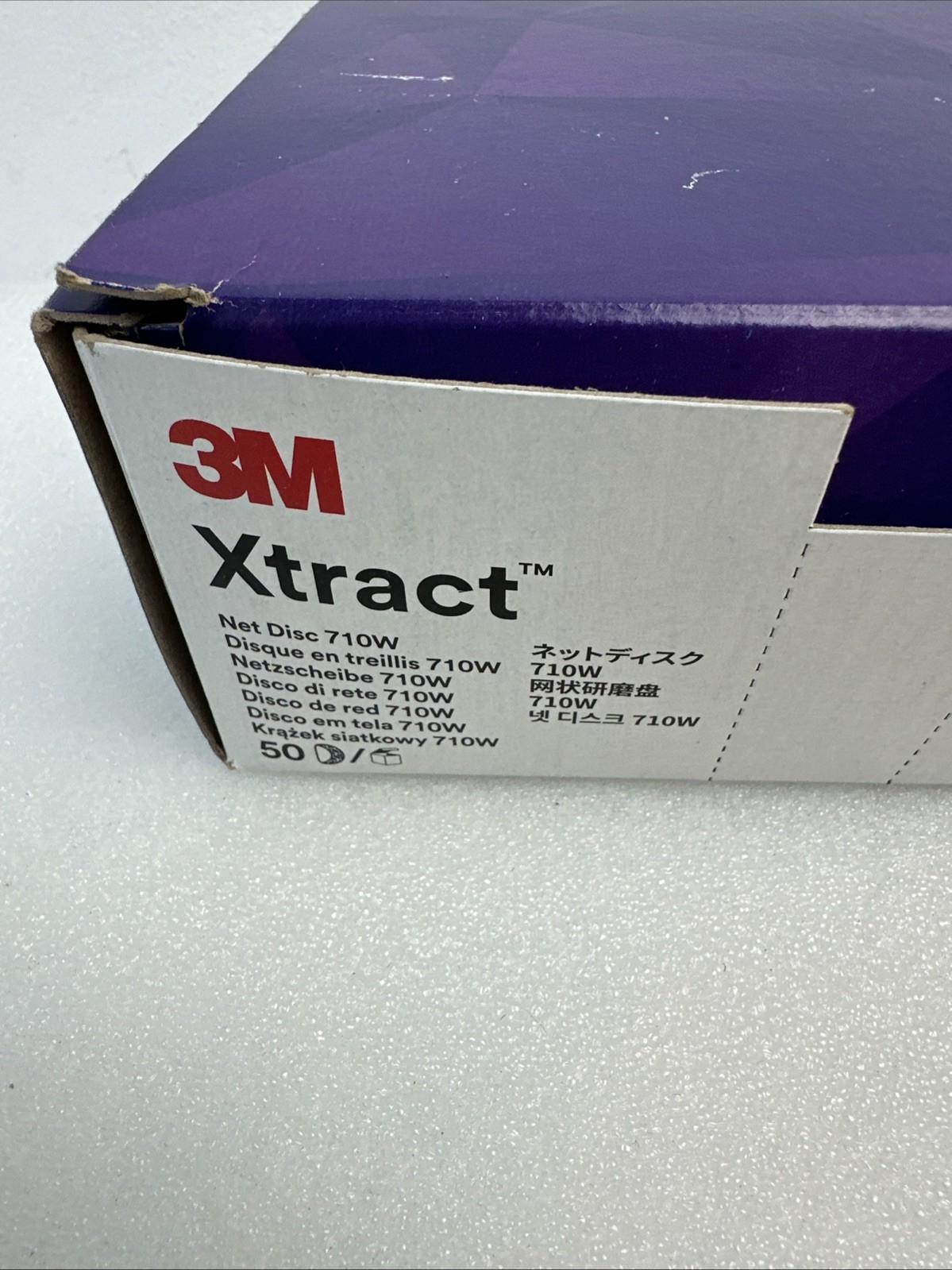 3M Xtract Cubitron II Net Disc 710W 66526 12000 RPM 50ct