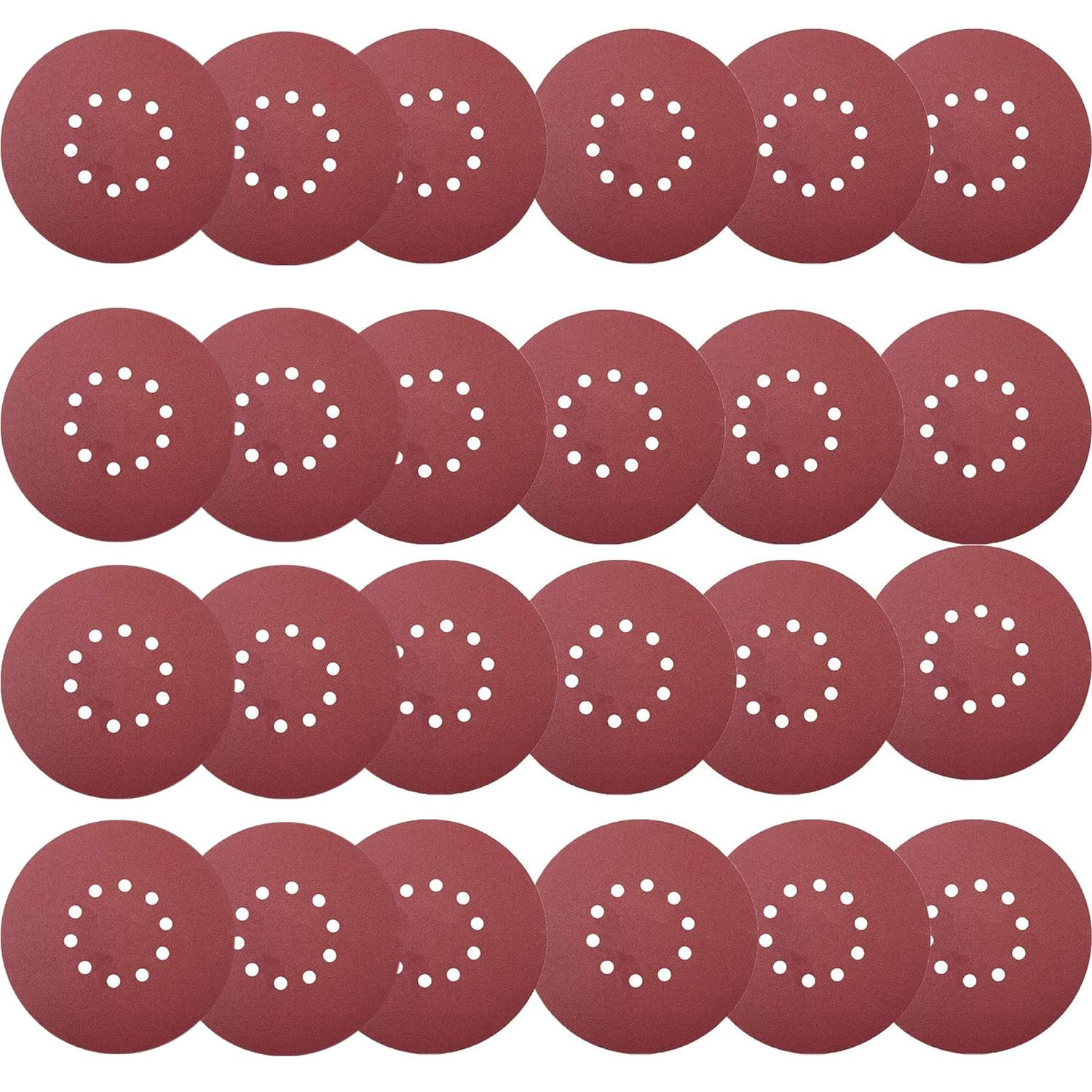 50 PCS 9-Inch 10-Hole Hook-And-Loop Sanding Discs for Drywall Sander