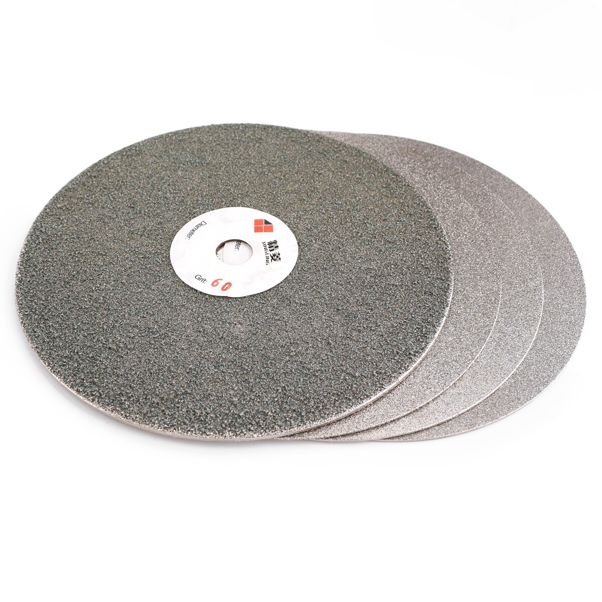 8″ inch Diamond Grinding Disk Coated Flat Lap Disc 60-3000 Grit Lapidary Tool
