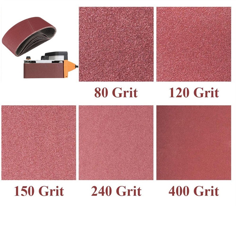 2-10Pcs 4″x36″ Sanding Belt Grinding Abrasive Sander 40-600Grit for Metal Wood