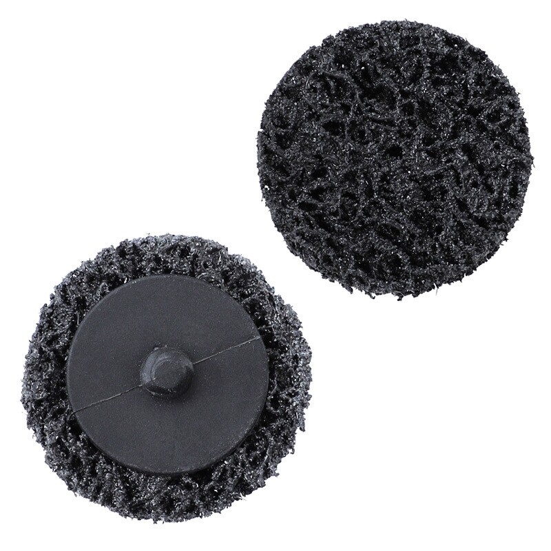 SATC 100PCS Roll Lock Grinder Stripping Sanding Discs Paint Rust Removal Wheels