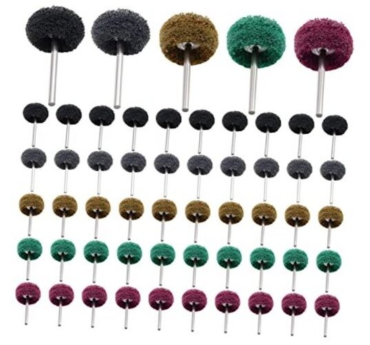 50/100/200pcs Abrasive Wheel, 1″ Buffing Polishing Wheels, 50pcs Abrasive Wheel