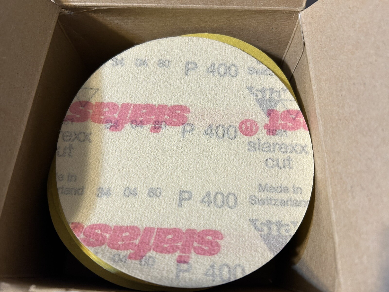 Blue Line sia CAPCO 5″ Paper Sanding Disc 400 Grit Aluminum Oxide 75 New Pieces.