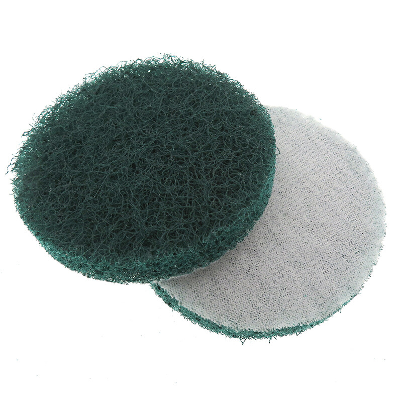 1″-7″ Flocking Sanding Discs Nylon Fiber Scouring Pads Hook & Loop Scouring Pad