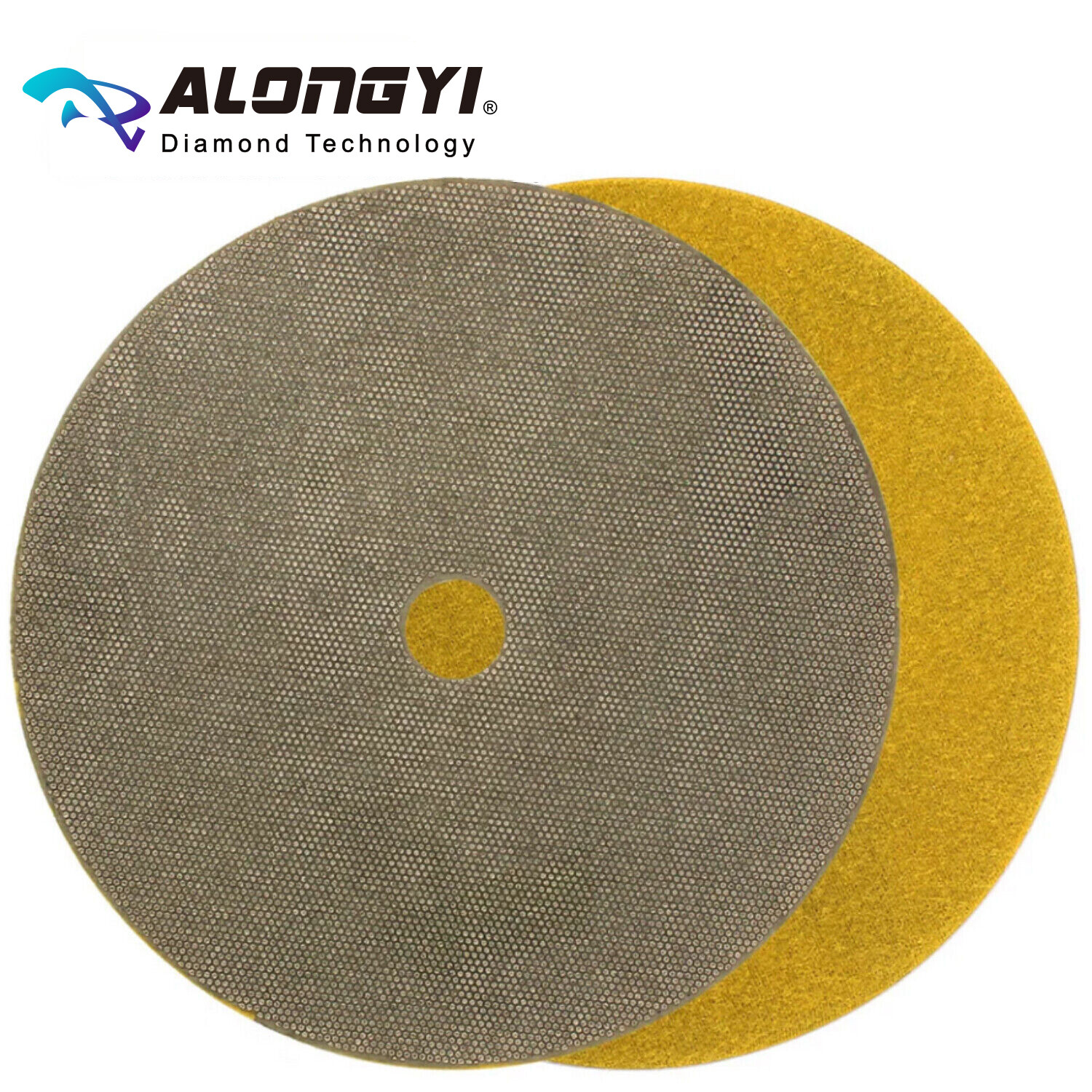 7″ Electroplated Flexible Diamond Grinding Disc Honing Pad Stone Glass Ceramic