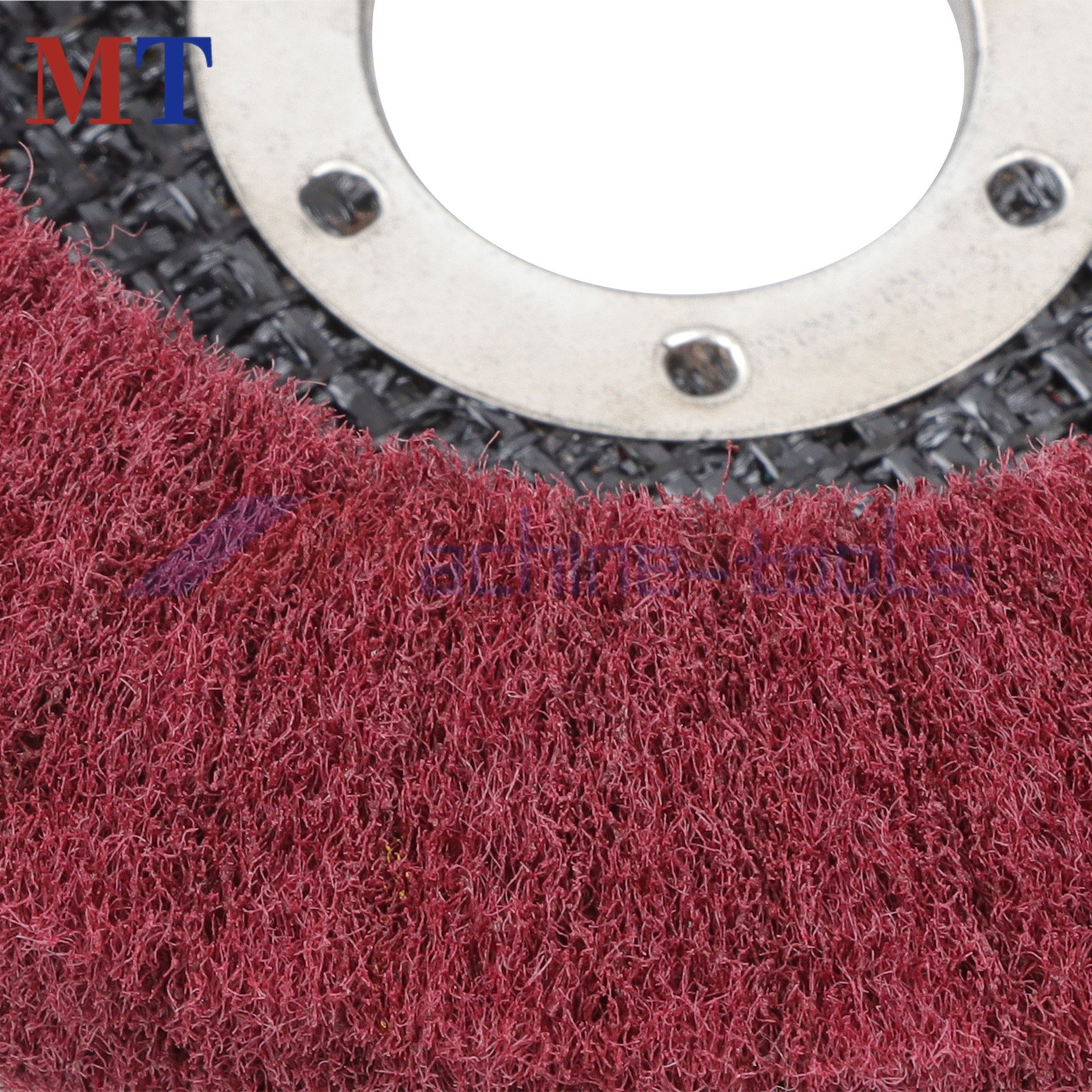 10 Pcs 180 & 320 Grit 4-1/2 Inch Scour Flap Discs Scouring Pad Polishing Wheel