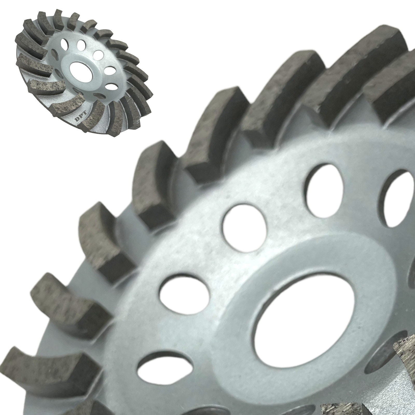 4-1/2 Inch Diamond Cup Grinding Wheel for Concrete Angle Grinders 7/8″ Arbor
