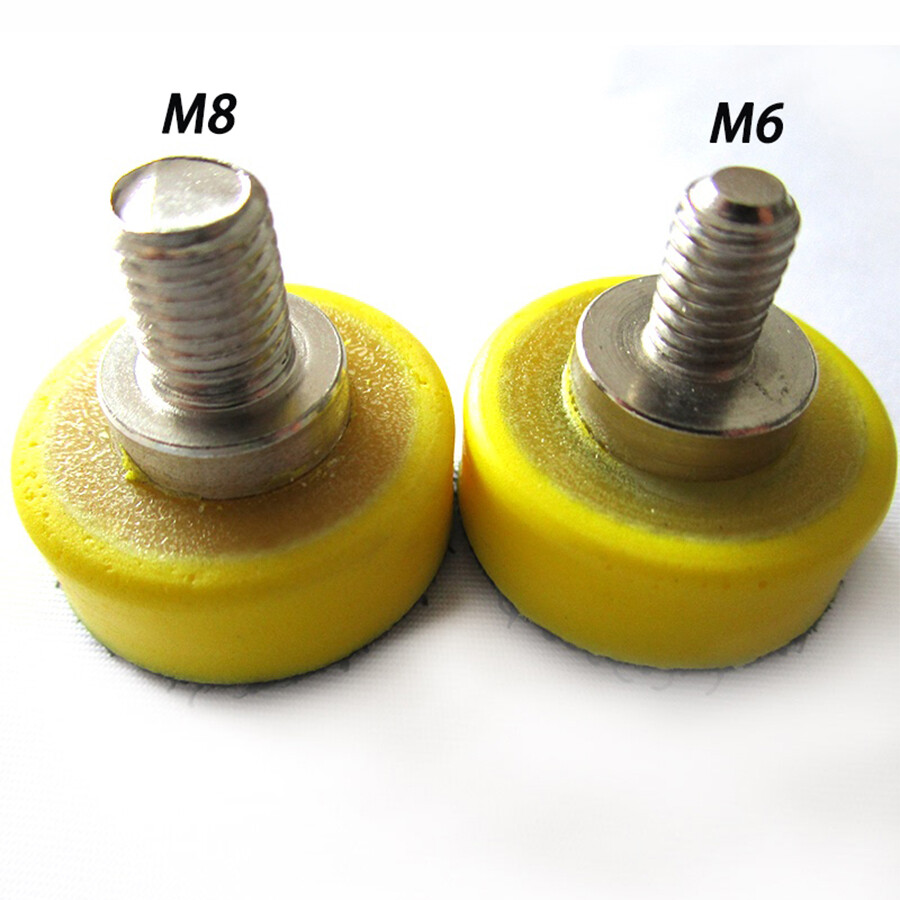 1.2″ Ø30mm Adhesive Sander Disc Backing Pad M6 M8 for Angle Grinder Polishing